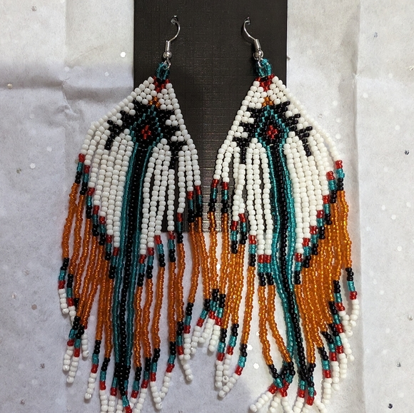 NWOT Native American Inspired earrings - Picture 4 of 4